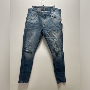 NEW JORDAN CRAIG AGED WASHED JEANS size: 34/34